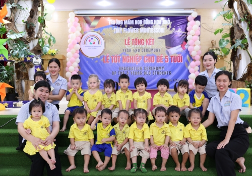 LỄ TỐT NGHIỆP TẠI TINY FLOWER MONTESSORI SCHOOL – TÌNH BẠN DIỆU