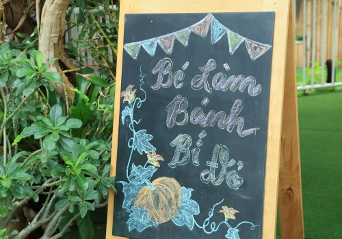 Sự Kiện Làm bánh Bí Đỏ