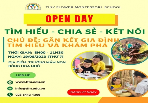 OPEN DAY_TÌM HIỂU-CHIA SẺ-KẾT NỐI NGÀY 19/08/2023