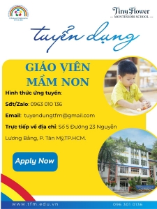 VỊ TRÍ: GIÁO VIÊN MẦM NON