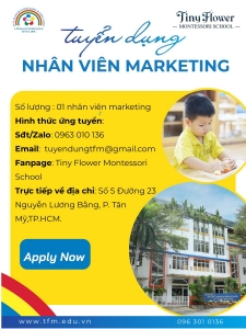 VỊ TRÍ: NHÂN VIÊN MARKETING