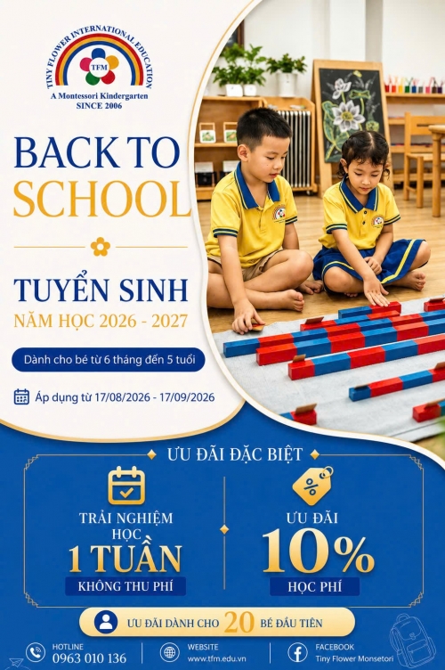 BACK TO SCHOOL – SẴN SÀNG CHO MỘT HÀNH TRÌNH MỚI