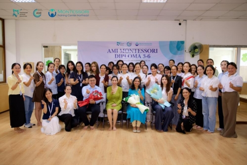 KHAI GIẢNG HỌC PHẦN TRỰC TIẾP KHÓA ĐÀO TẠO GIÁO VIÊN AMI MONTESSORI PRIMARY 3–6 DIPLOMA