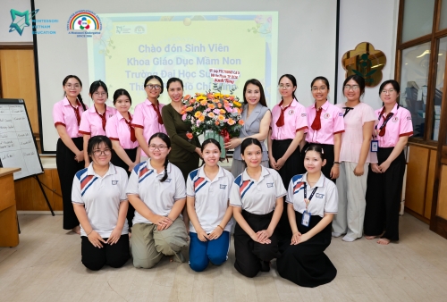 HÀNH TRÌNH TRẢI NGHIỆM MONTESSORI – KẾT NỐI ĐAM MÊ GIÁO DỤC