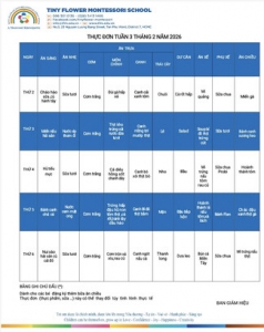 WEEKY MENU 3.2 - 2026