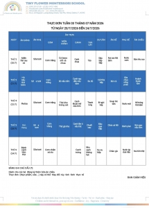 Thực đon 3.7 - 2026